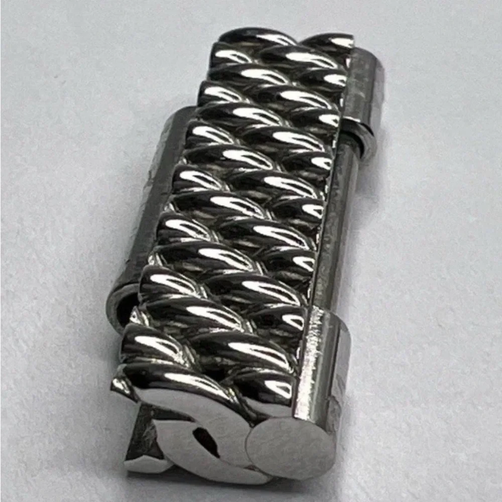 Authentic Breitling 18 mm Milanese Mesh Stainless Steel Link w/ Screw